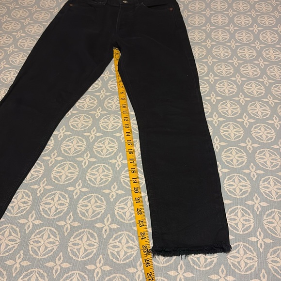 Agolde raw hem black jeans - Picture 6 of 12